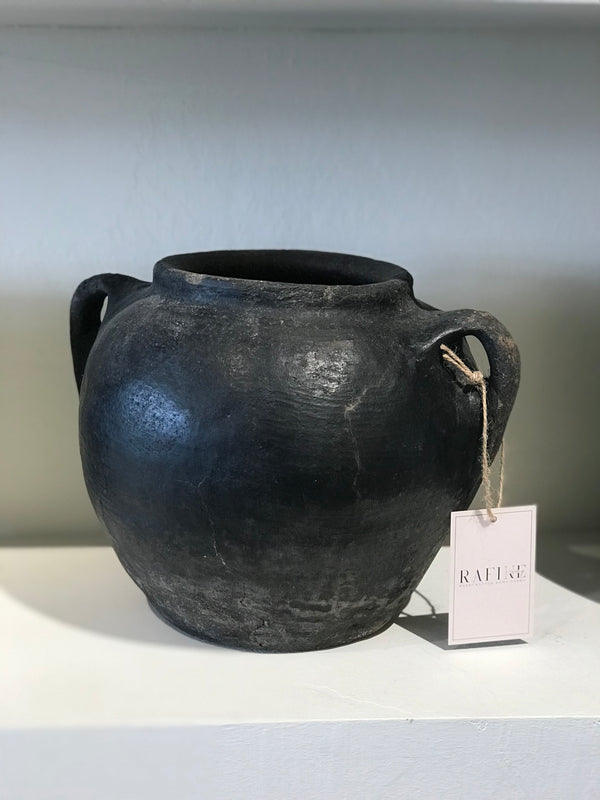 Antique Ceramic Vase | Pot (F) - Rafine Living
