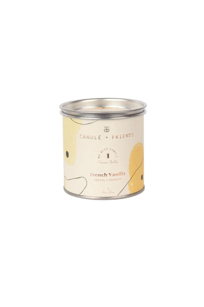 Rafine Living Handcrafted Home Goods Candle And Friends French Vanilla Tin and Matchbox 8