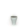 Rafine Living Handcrafted Home Goods Pixel Ceramic Coffee Mug Grey Dekupe 01