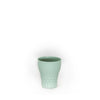 Rafine Living Handcrafted Home Goods Pixel Ceramic Coffee Mug Mint Dekupe 01
