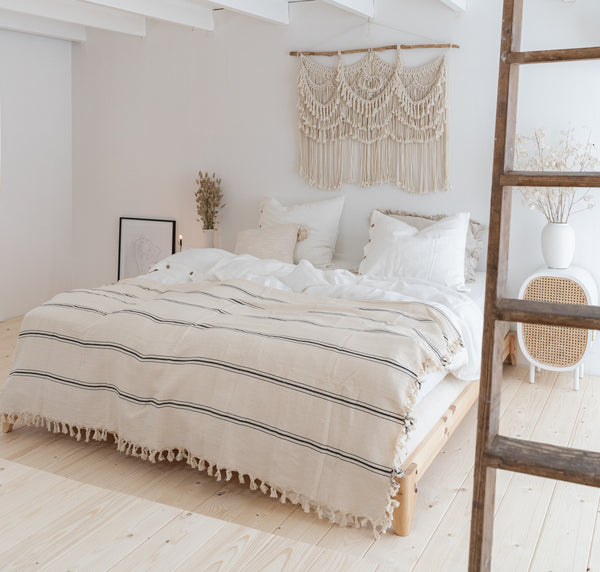 Rhine Cotton Bedspread & Throw - Rafine Living