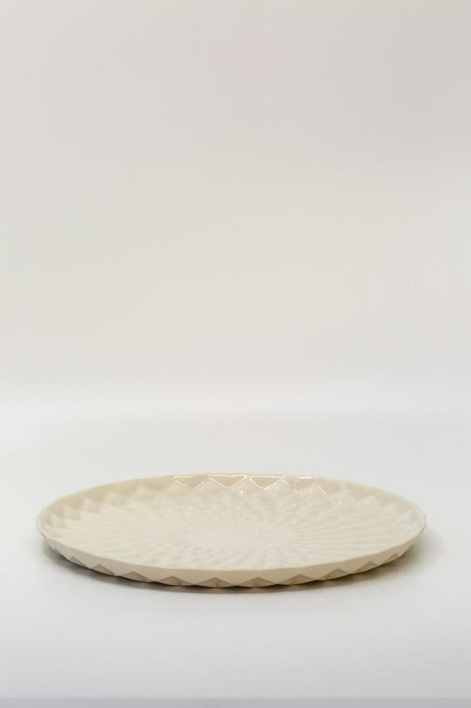 Rafine Living Handcrafted Home Goods Miras Ceramics Handmade Heirloom Porcelain Plate 2
